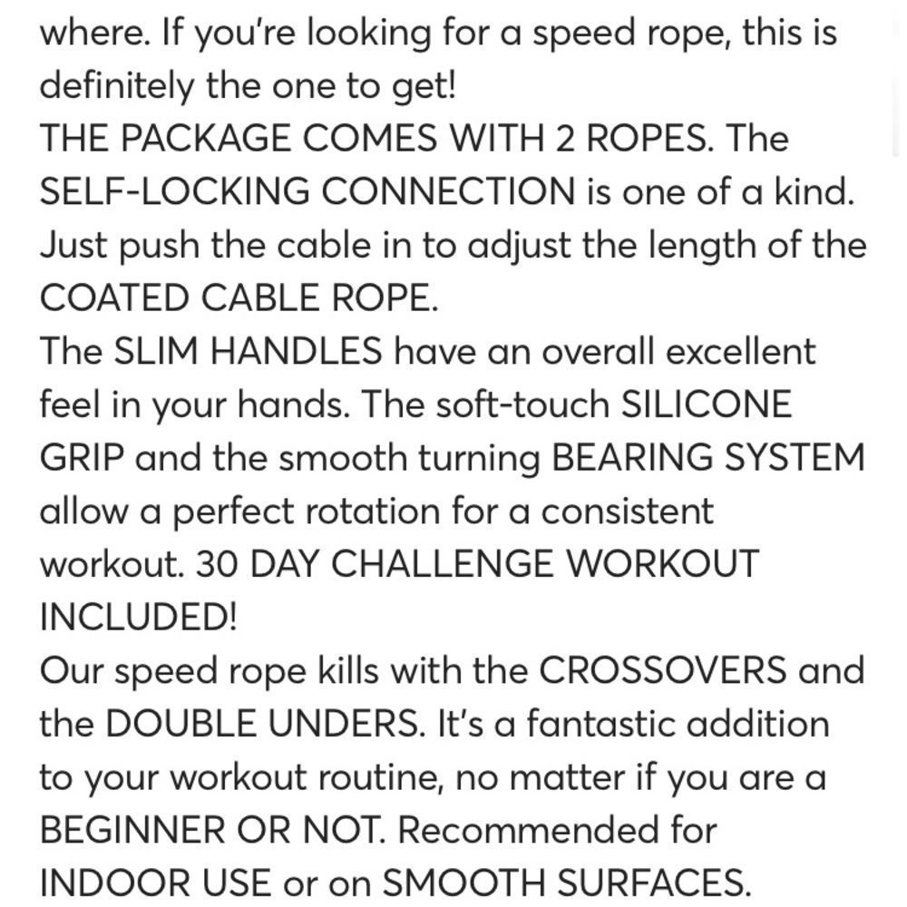 High Speed Jump Rope - Picture 5 of 5